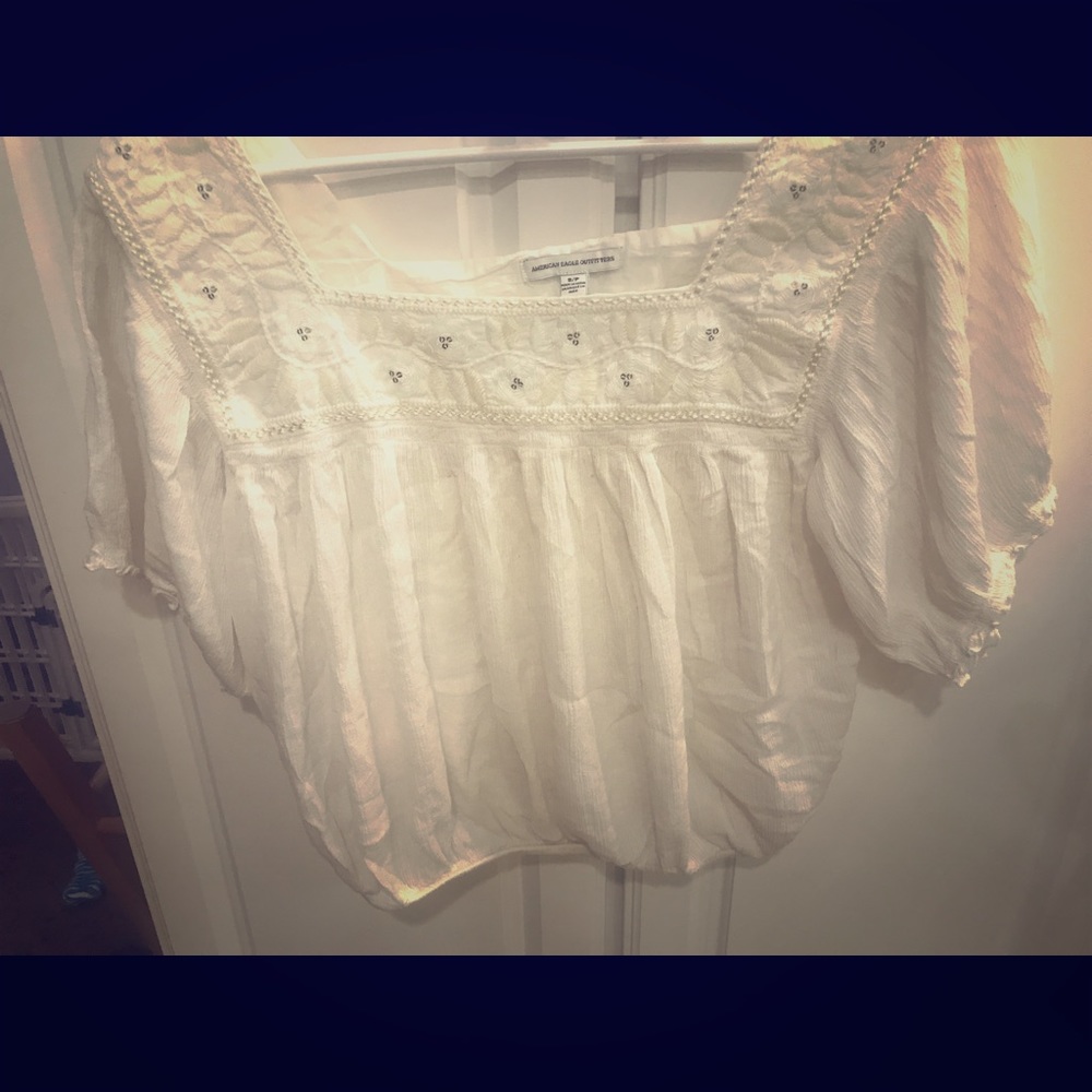 American Eagle Peasant Blouse
